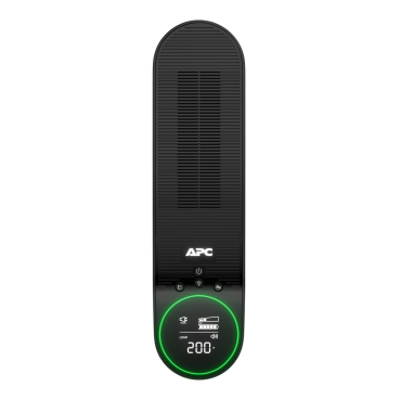 APC Back-UPS Pro for Gaming, 2200VA/1320W, Tower, 230V, 4x Schuko and 2x IEC C13 outlets, RGB Lights, Pure Sine Wave, Midnigh