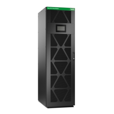 Easy UPS 3-Phase Modular 50kW Scalable to 250kW 400V Black, 4 Switches, for Ext Batt, Start-up 5x8 - APC