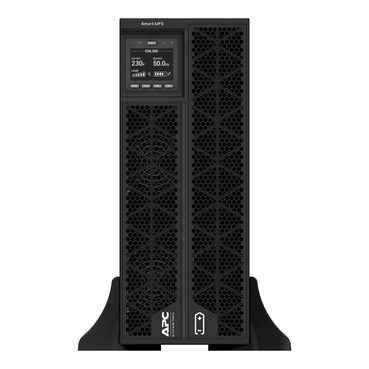 APC Smart-UPS On-Line, 5kVA/5kW, Rack/Tower, 230V, 2x IEC C13+1x IEC C19+Hard wire 3-wire (H+N+E) outlets, Network Card, W/O