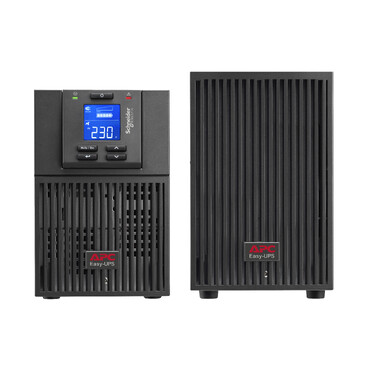 APC Easy UPS On-Line, 1000VA/900W, Tower, 230V, 4x IEC C13 outlets, Intelligent Card Slot, LCD, Extended runtime - APC