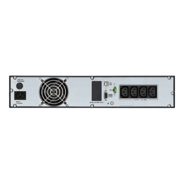 APC Easy UPS On-Line, 2000VA/1800W, Rackmount 2U, 230V, 4x IEC C13 outlets, Intelligent Card Slot, LCD, W/ rail kit - APC