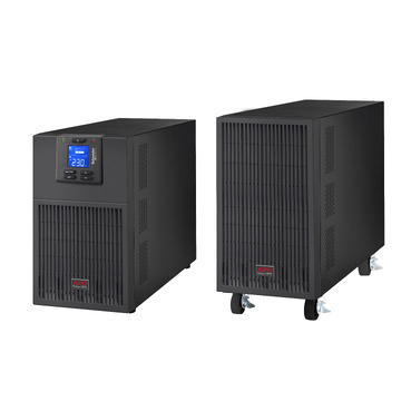 APC Easy UPS On-Line, 6kVA/6kW, Tower, 230V, Hard wire 3-wire(1P+N+E) outlet, Intelligent Card Slot, LCD, Extended Runtime -